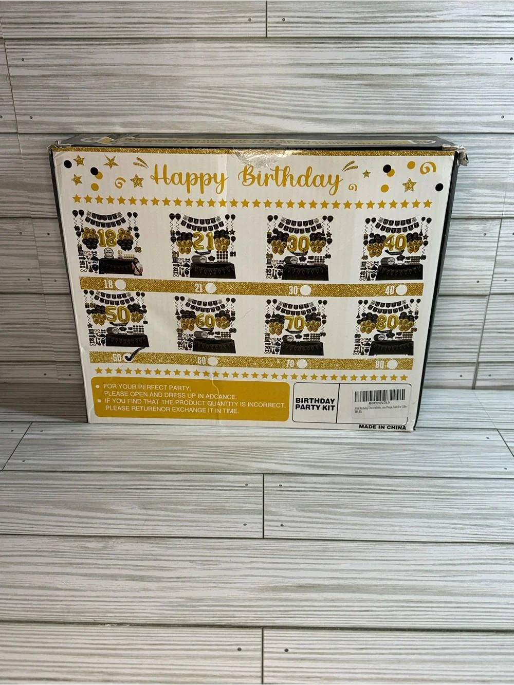 50th Birthday Party Decorations
